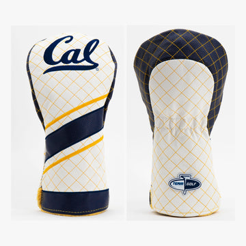 Cal Berkeley Golden Bears Striped Quilted Driver Headcover