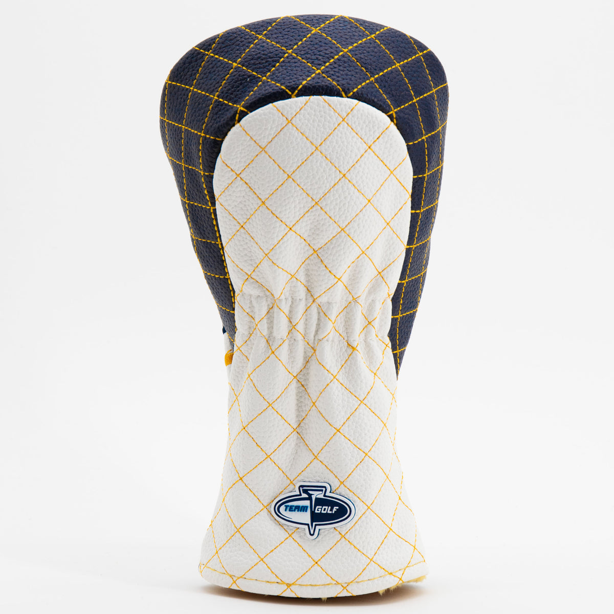 Cal Berkeley Golden Bears Striped Quilted Fairway Headcover, back view