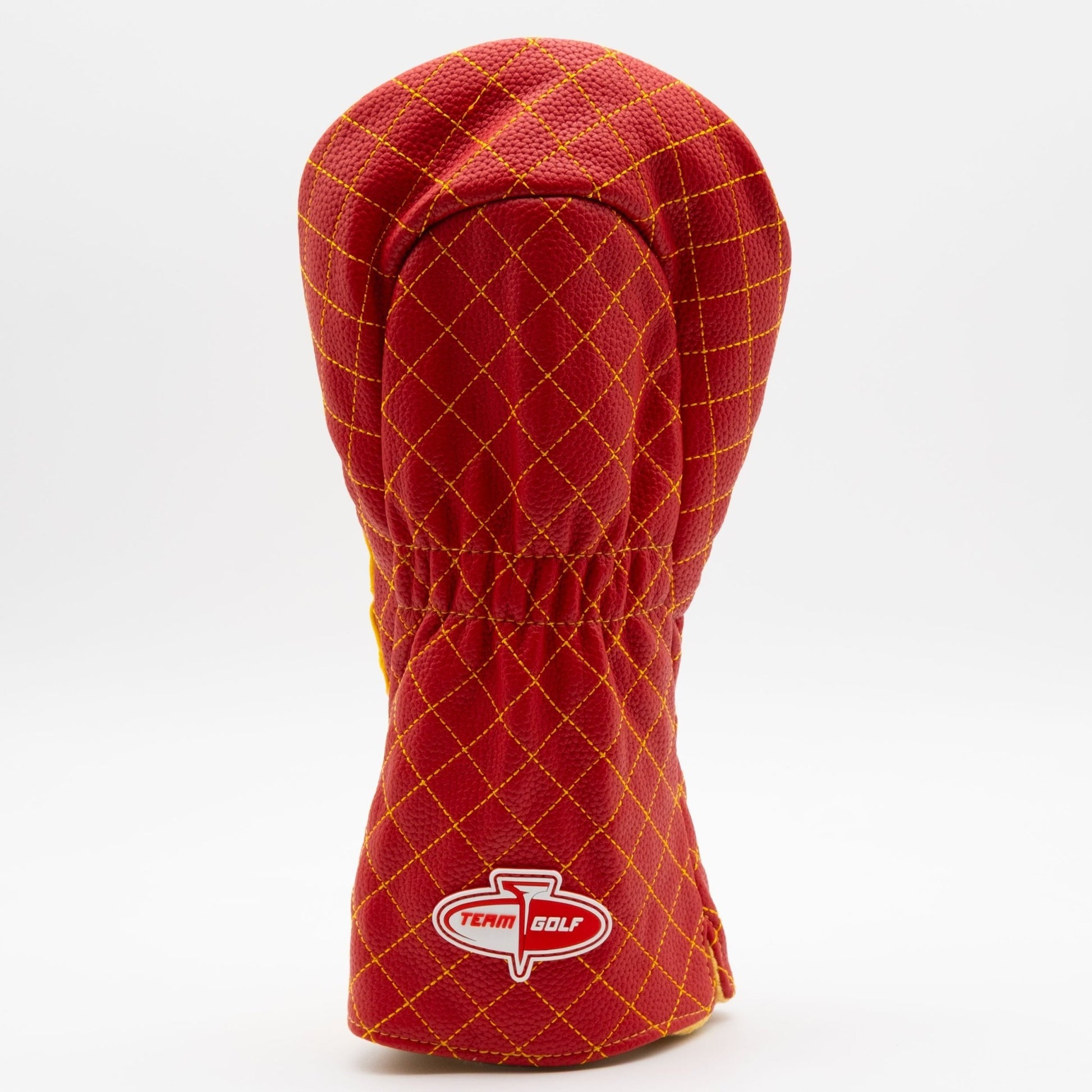 Calgary Flames split driver quilted golf headcover alternate view