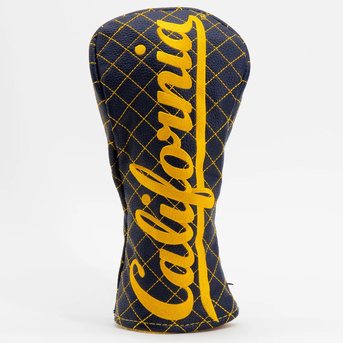 California Golden Bears Quilted Headcovers – Go Bears Collection - Fairway Solid - Club Rehab
