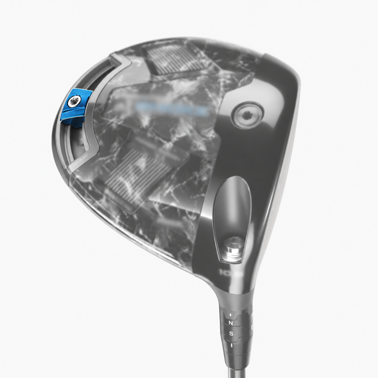 Rear slider shown on Ai Smoke MAX. The front round sole weight is a separate part.