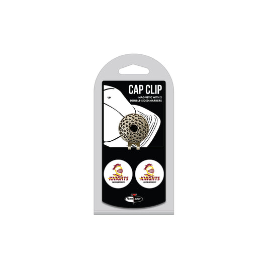 CALVIN hat clip with two golf ball markers