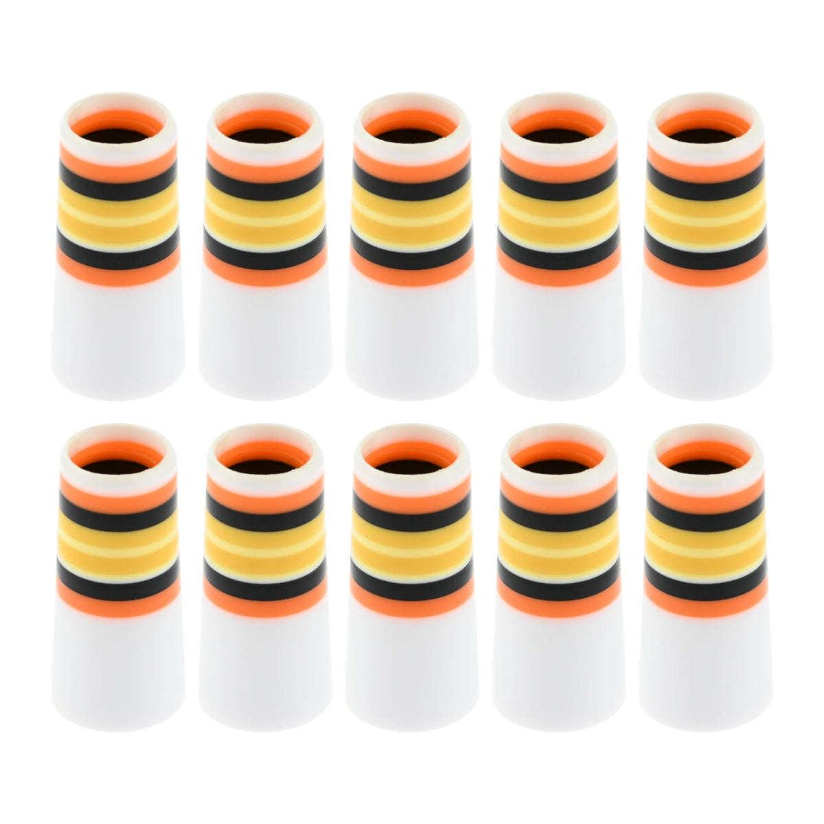 Candy Corn Premium Golf Ferrules – 10 Pack - Club Rehab - Golf Ferrules45370941964480