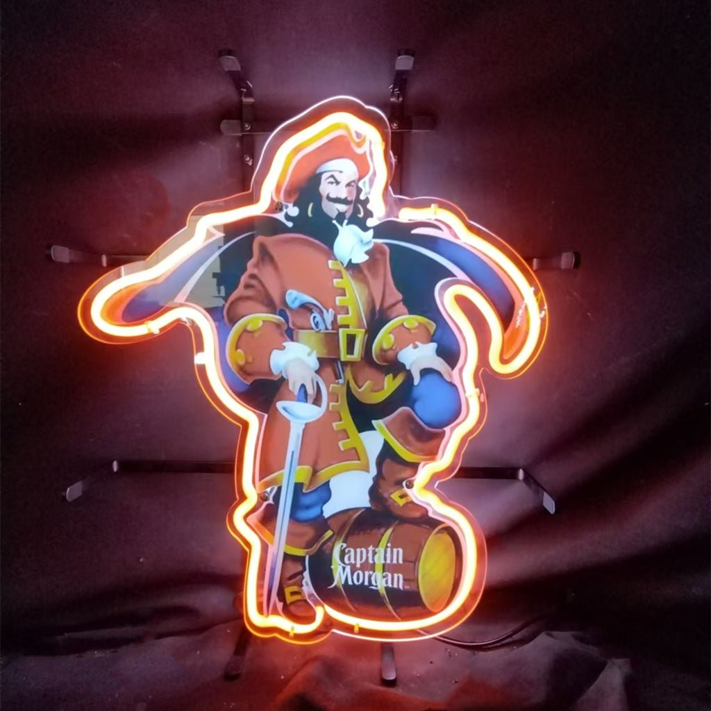 Captain Morgan Neon Signs - Club Rehab