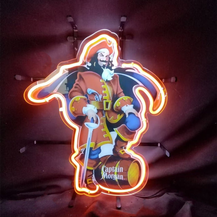 Captain Morgan Neon Signs - Club Rehab