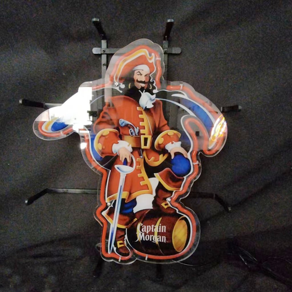 Captain Morgan Neon Signs - Club Rehab