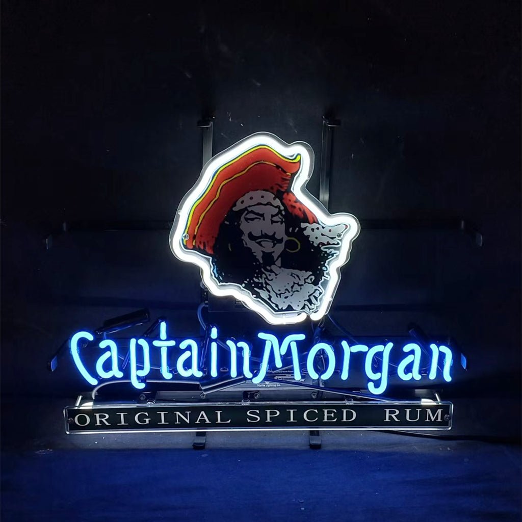 Captain Morgan Original Spiced Rum Neon Signs - Club Rehab
