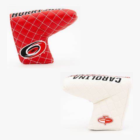Carolina Hurricanes Split Quilted Blade Putter Cover