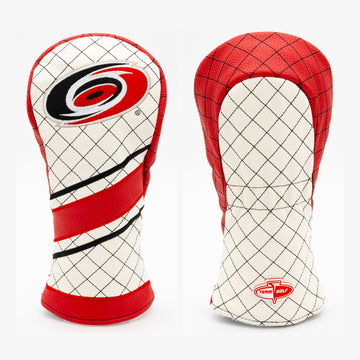 Carolina Hurricanes Gestepptes Fairway-Holz-Headcover mit Streifenmuster