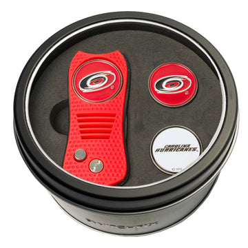 Carolina Hurricanes Switchblade-Pitchgabel + 2 Ballmarker im Geschenketui