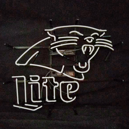 Carolina Panthers Miller Lite Neon Signs - Club Rehab