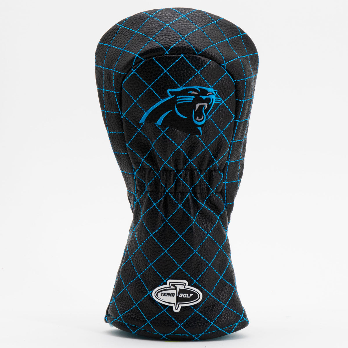 Carolina Panthers Solid Quilted Fairway Headcover, back view