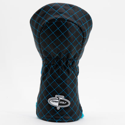 Carolina Panthers Split Quilted Driver Headcover, back view