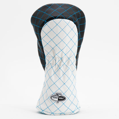 Carolina Panthers Striped Quilted Fairway Headcover, back view