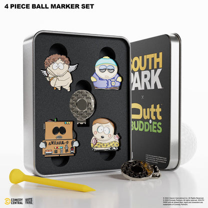 Cartman 4 Piece Ball Marker Set with Hat Clip