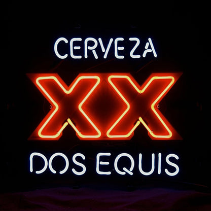 Cerveza XX Dos Equis Neon Light Sign - Club Rehab