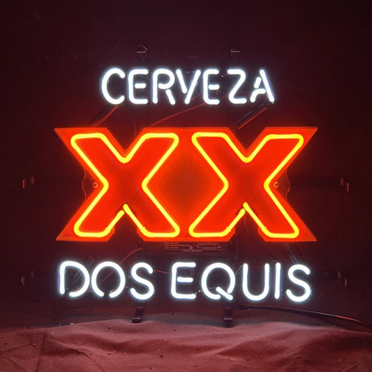 Cerveza XX Dos Equis Neon Light Sign - Club Rehab
