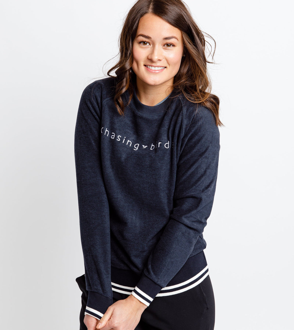 Chasing Birdies Varsity Sweatshirt, alternate product view 5