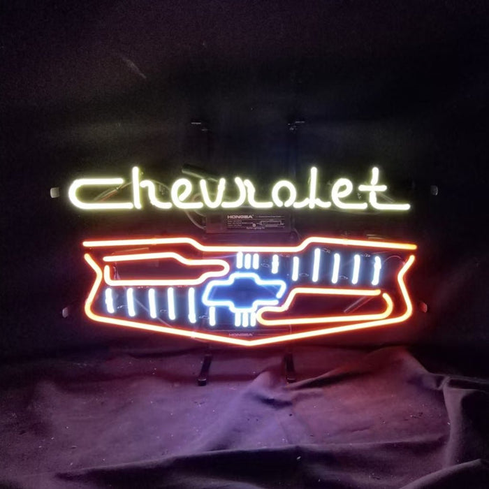 Chevrolet Car Logo Neon Signs - Club Rehab