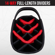 Chicago Blackhawks Fairway Stand Bag - Image 6 - Club Rehab