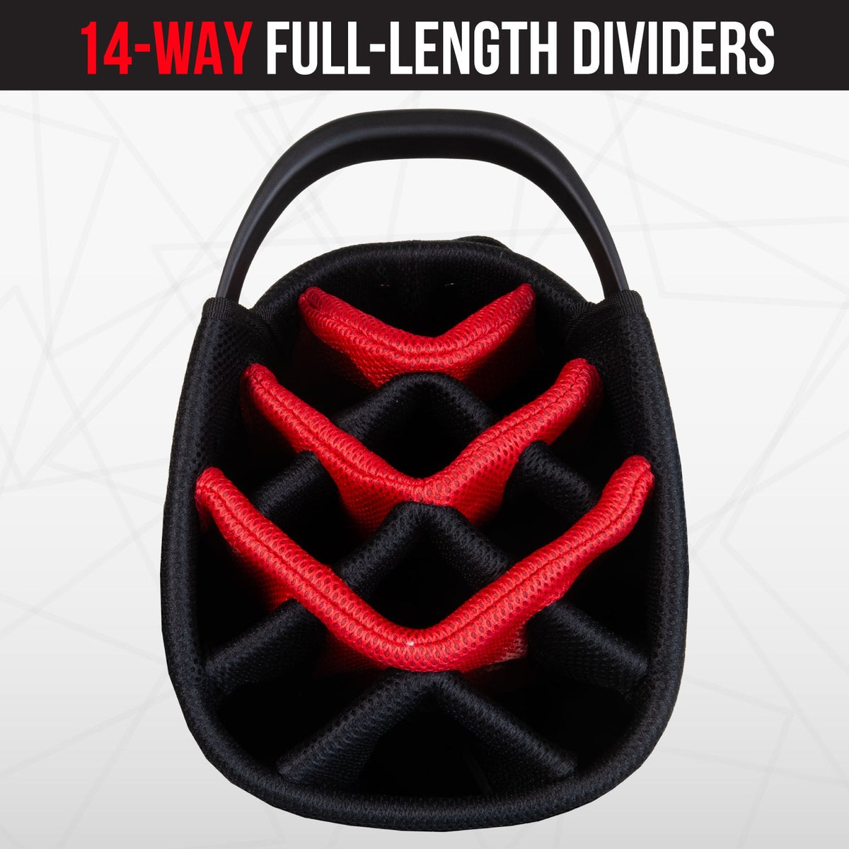 Chicago Blackhawks Fairway Stand Bag - Image 6 - Club Rehab