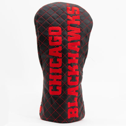 Chicago Blackhawks Solid Quilted Driver Headcover - golf headcover product images