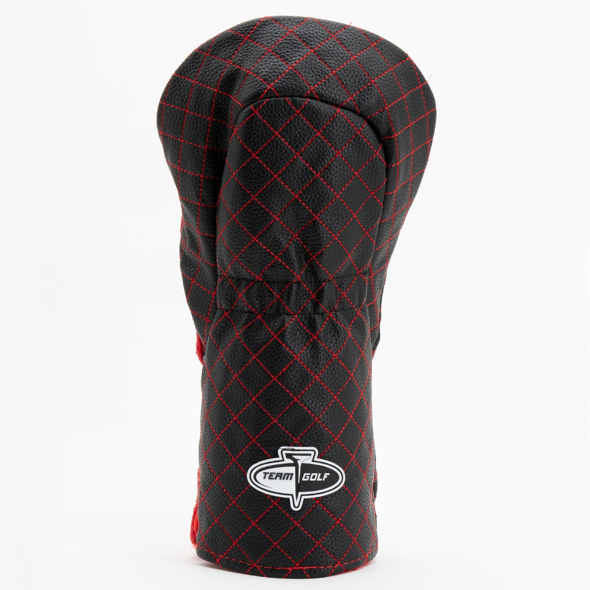 Chicago Blackhawks split driver quilted golf headcover alternate view