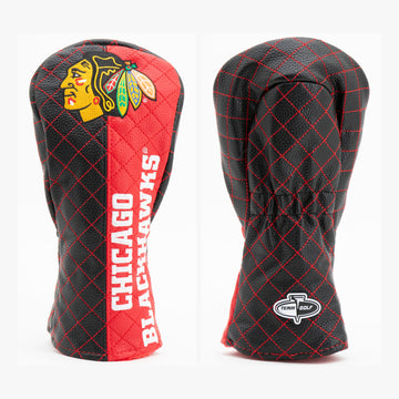 Chicago Blackhawks Gestepptes Fairway-Schlägerhauben-Set im Split-Design