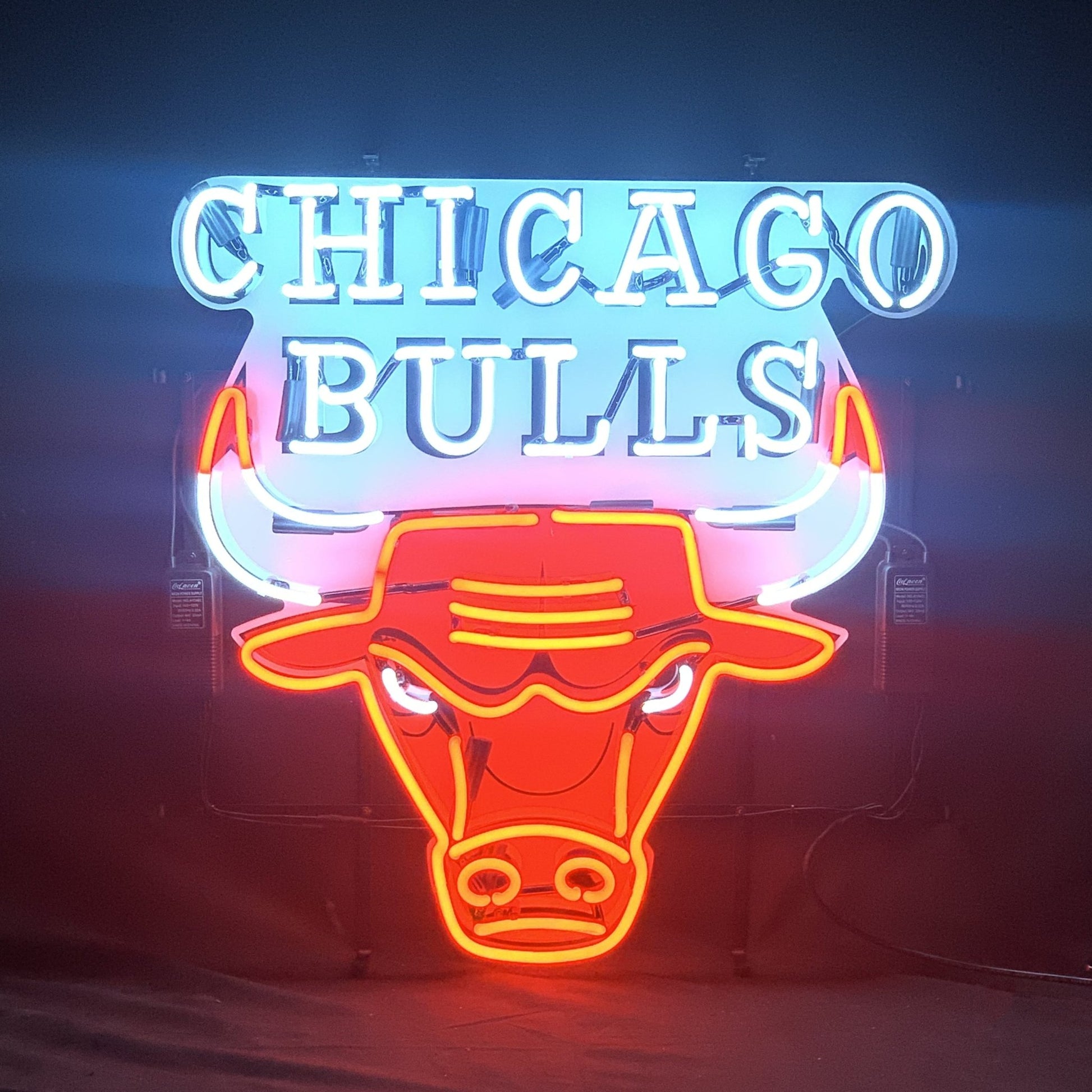 Chicago Bulls Logo Neon Signs Light - Club Rehab