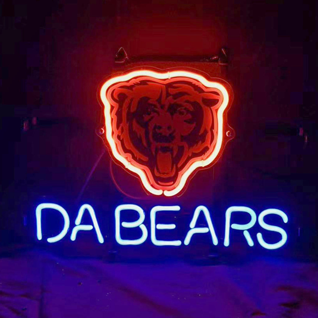 Chicago Da Bears Neon Signs Light, alternate product view 2