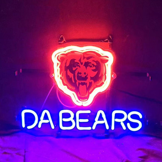 Chicago Da Bears Neon Signs Light - Club Rehab