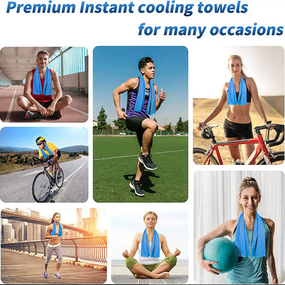 Chill Out: Ultimate Cooling Sports Towel - Club Rehab - towelRose RedChill Out: Ultimate Cooling Sports Towel