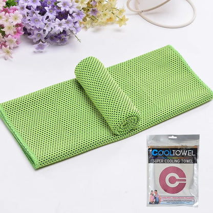 Chill Out: Ultimate Cooling Sports Towel - Club Rehab - towelGreen45086337466560