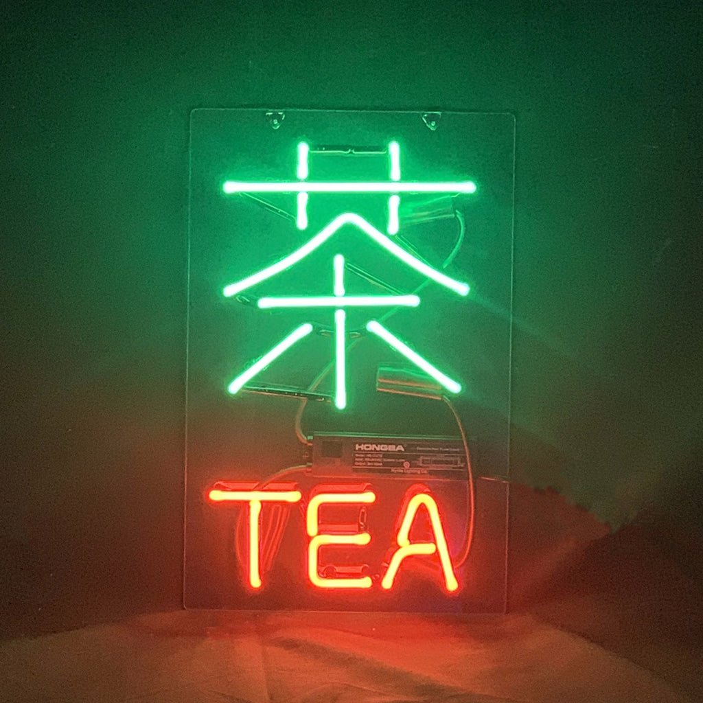 Chinese Characters Tea Neon Signs - Club Rehab