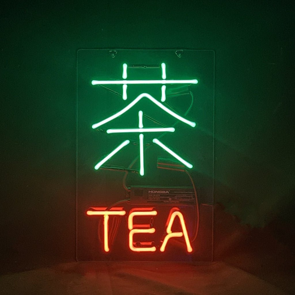 Chinese Characters Tea Neon Signs - Club Rehab