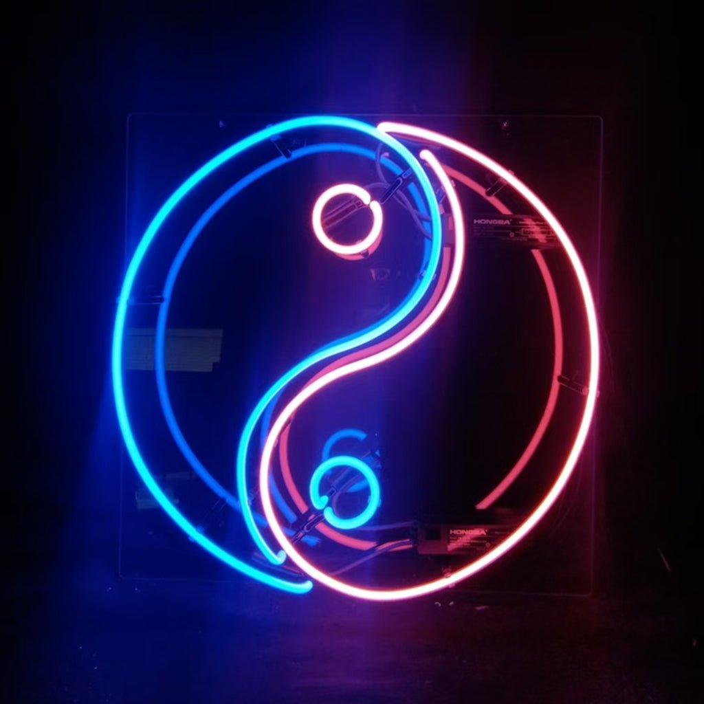 Chinese Yin Yang Neon Signs - Club Rehab