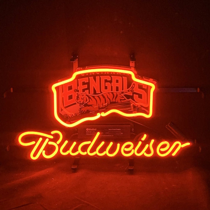 Cincinnati Bengals Budweiser Neon Signs - Club Rehab