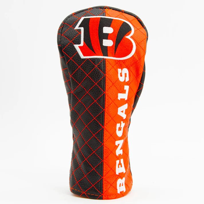 Cincinnati Bengals Quilted Headcovers – Who Dey Collection - Fairway Split - Club Rehab