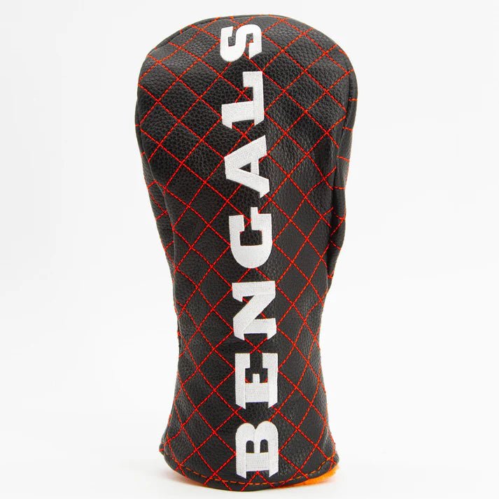 Cincinnati Bengals Quilted Headcovers – Who Dey Collection - Fairway Solid - Club Rehab
