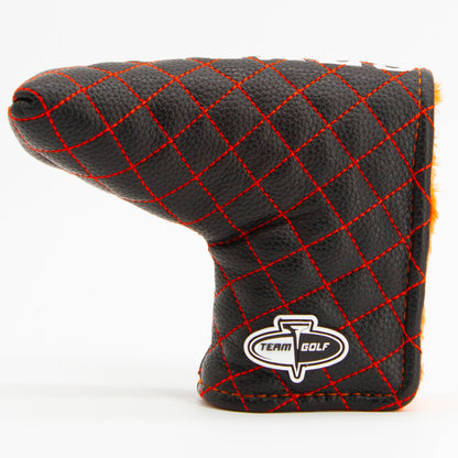 Cincinnati Bengals Solid Quilted Blade Putter Cover, back view