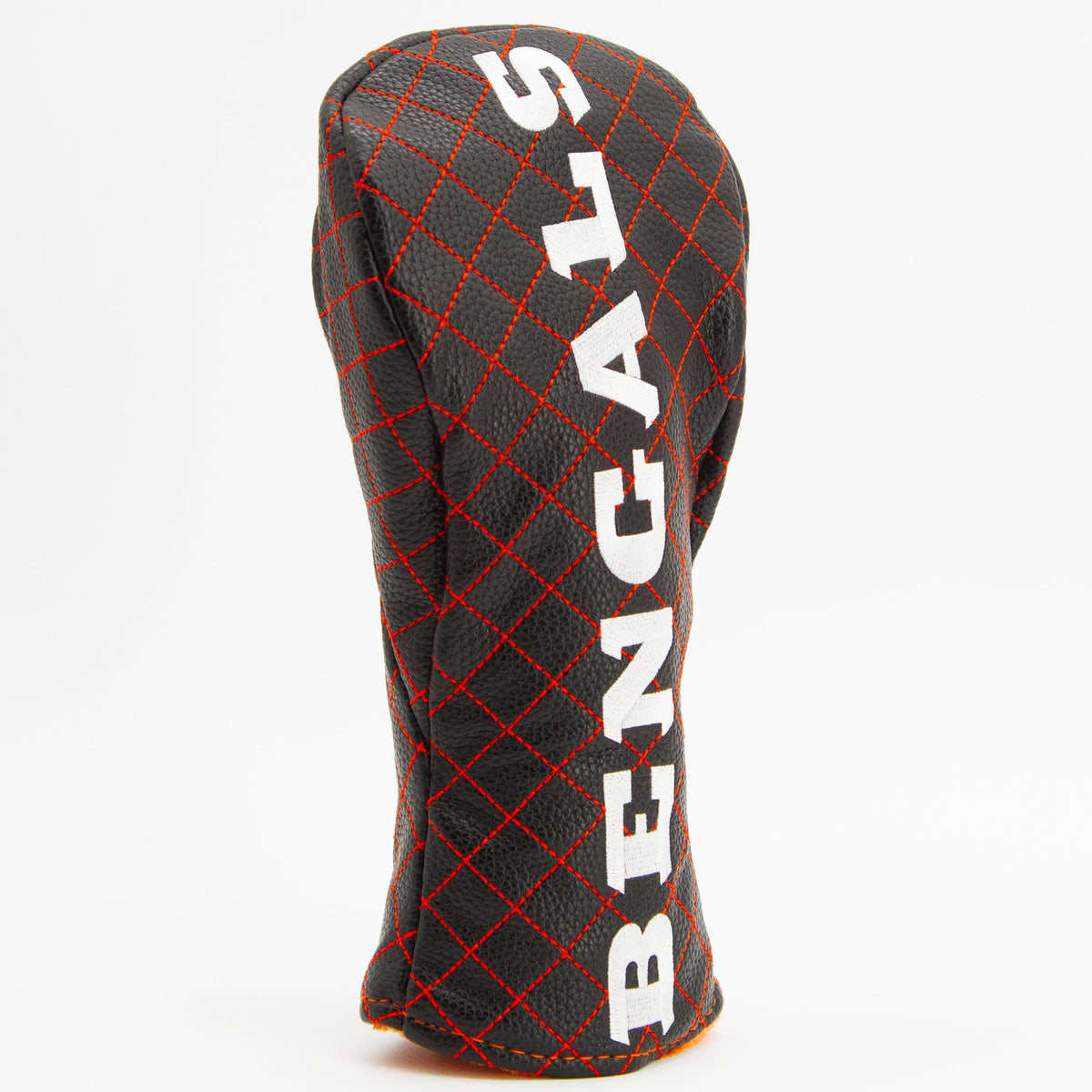 Cincinnati Bengals Solid Quilted Fairway Headcover, angled view