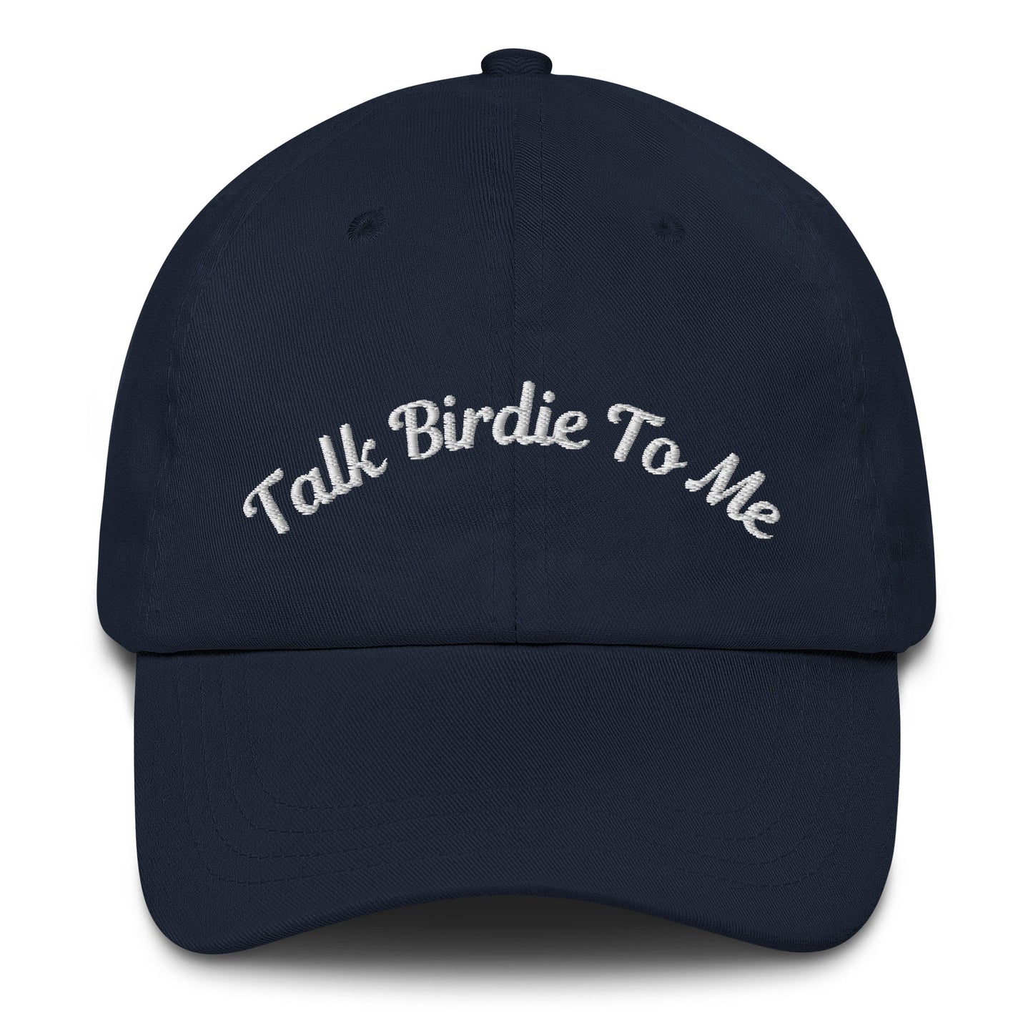 Talk Birdie To Me Embroidered Golf Hat for Women