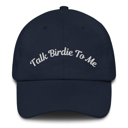 Talk Birdie To Me Embroidered Golf Hat for Women