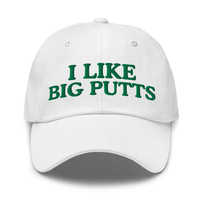 I Like Big Putts Embroidered Golf Hat for Women