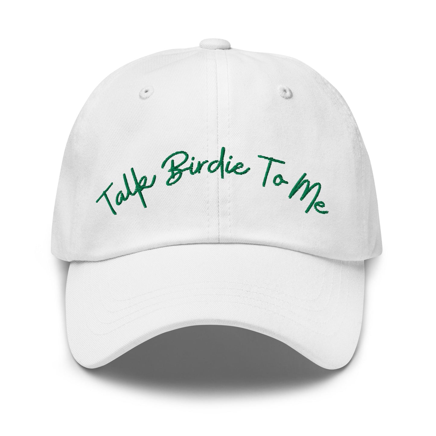 Talk Birdie to Me Embroidered Golf Hat
