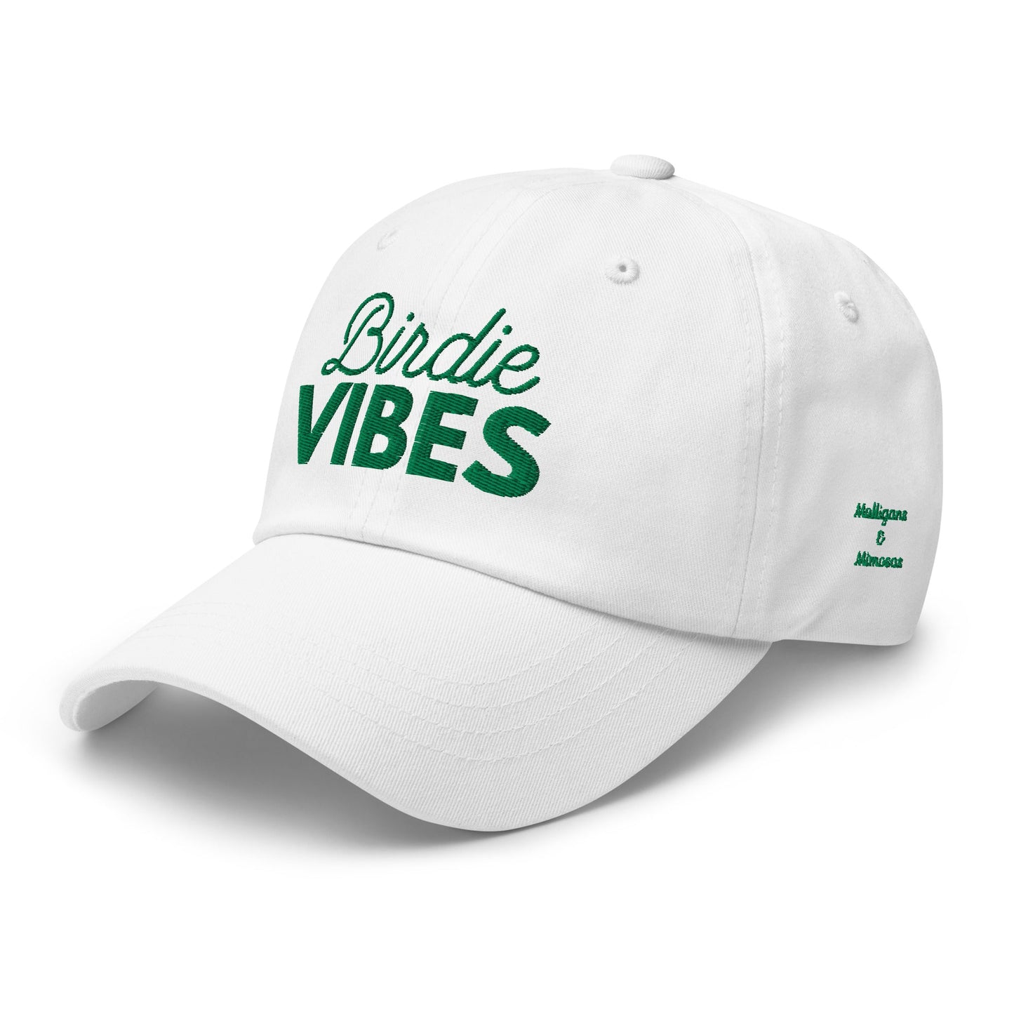 Birdie Vibes Embroidered Women's Golf Hat
