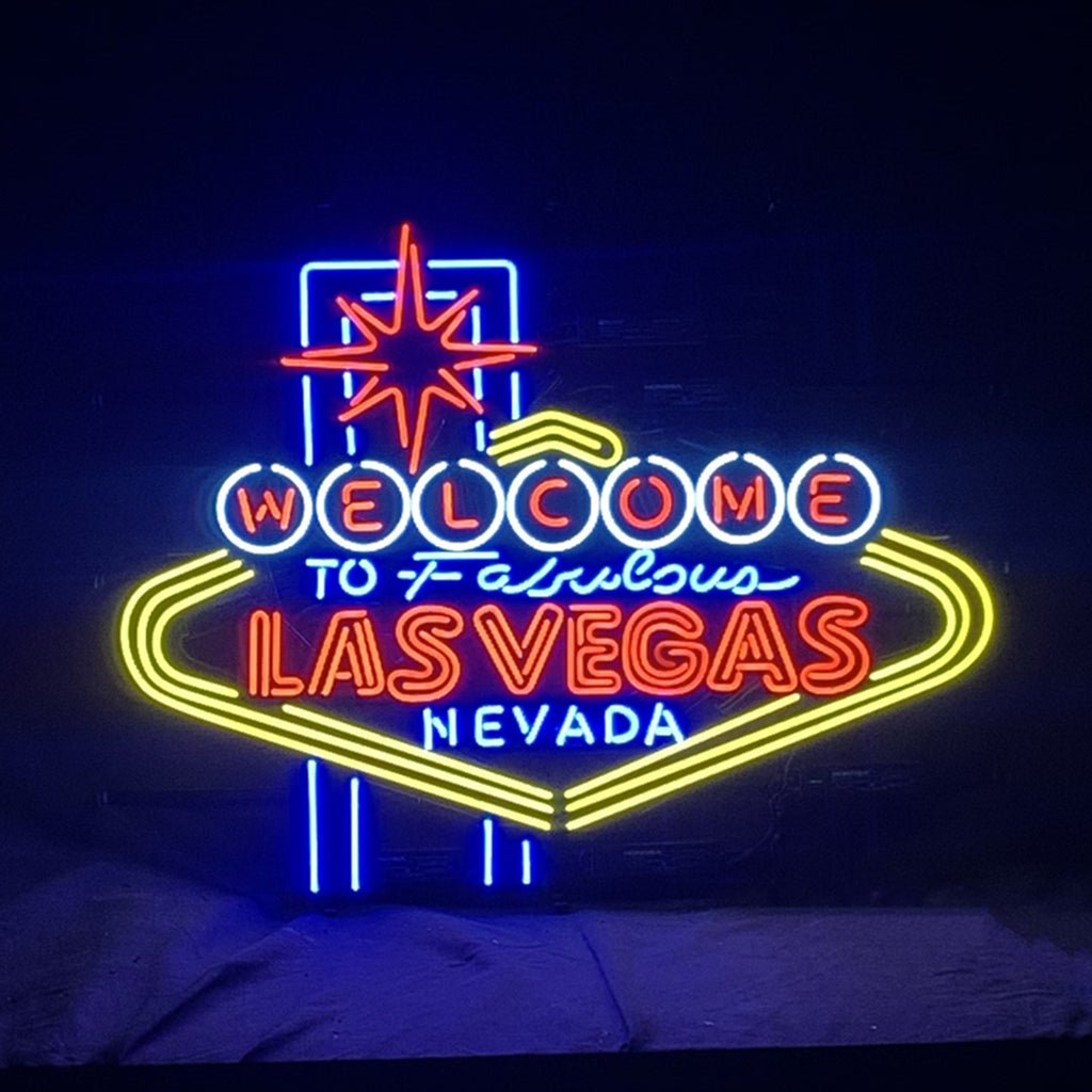 Classic Welcome to Las Vegas Nevada Neon Signs - Club Rehab