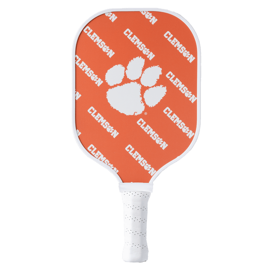 Clemson Tigers Pickleball Paddle | Carbon Fiber Face | 12mm Core - Club Rehab