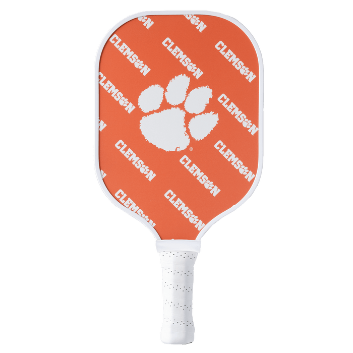 Clemson Tigers Pickleball Paddle | Carbon Fiber Face | 12mm Core - Club Rehab