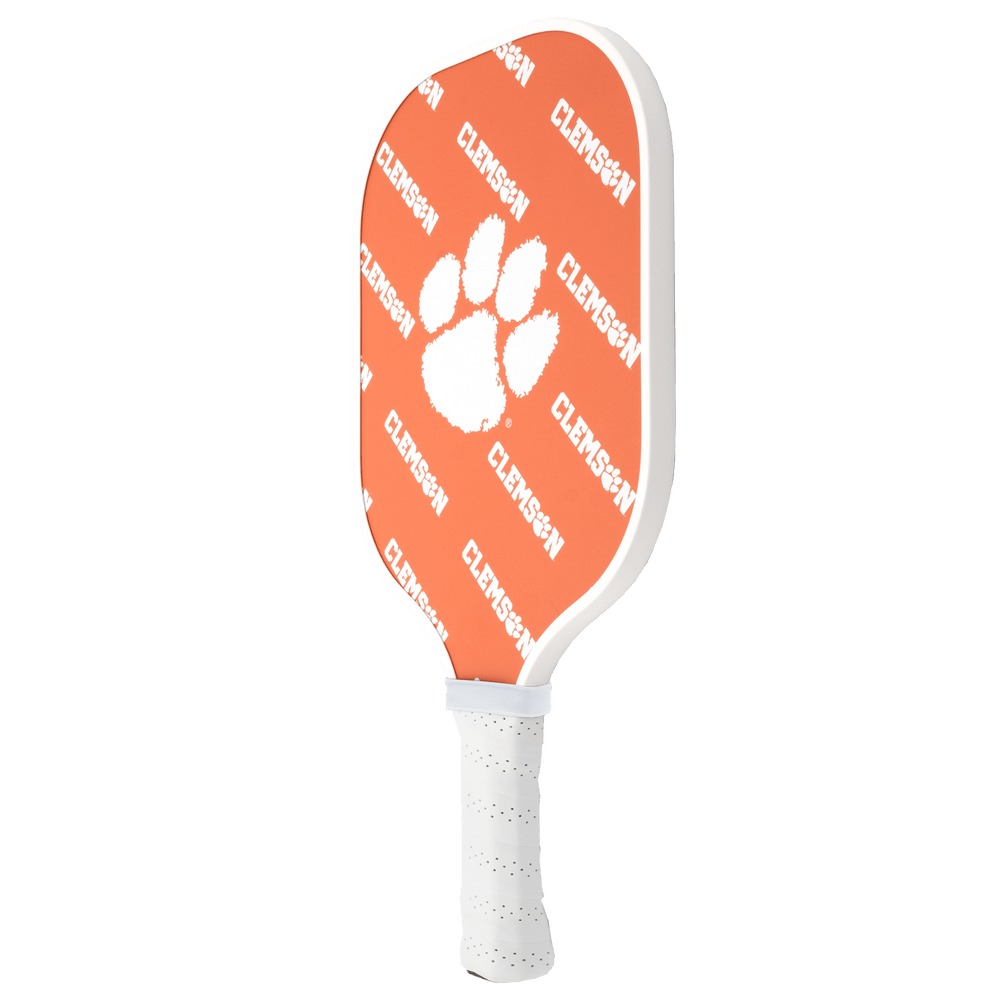 Clemson Tigers Pickleball Paddle | Carbon Fiber Face | 12mm Core - Club Rehab